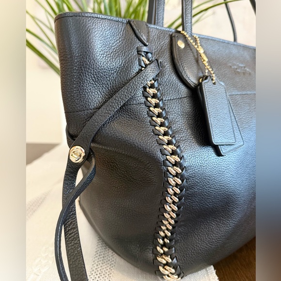 Coach Tatum Tote With Whiplash Detail - Picture 3 of 10